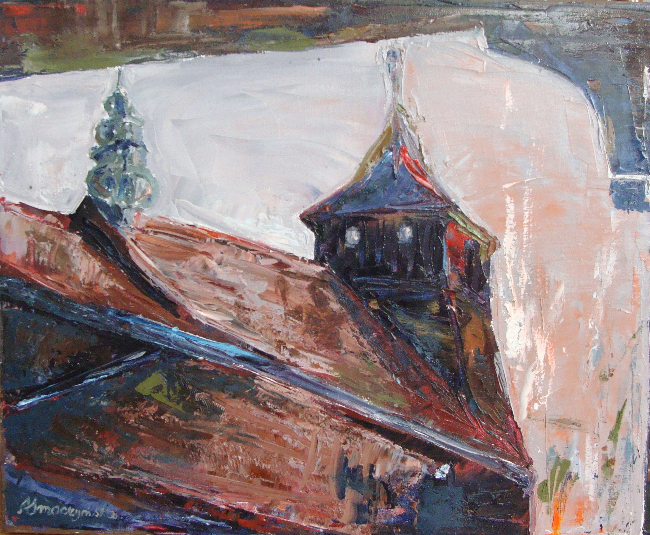 2014 Kościół św. Jakuba 50x40