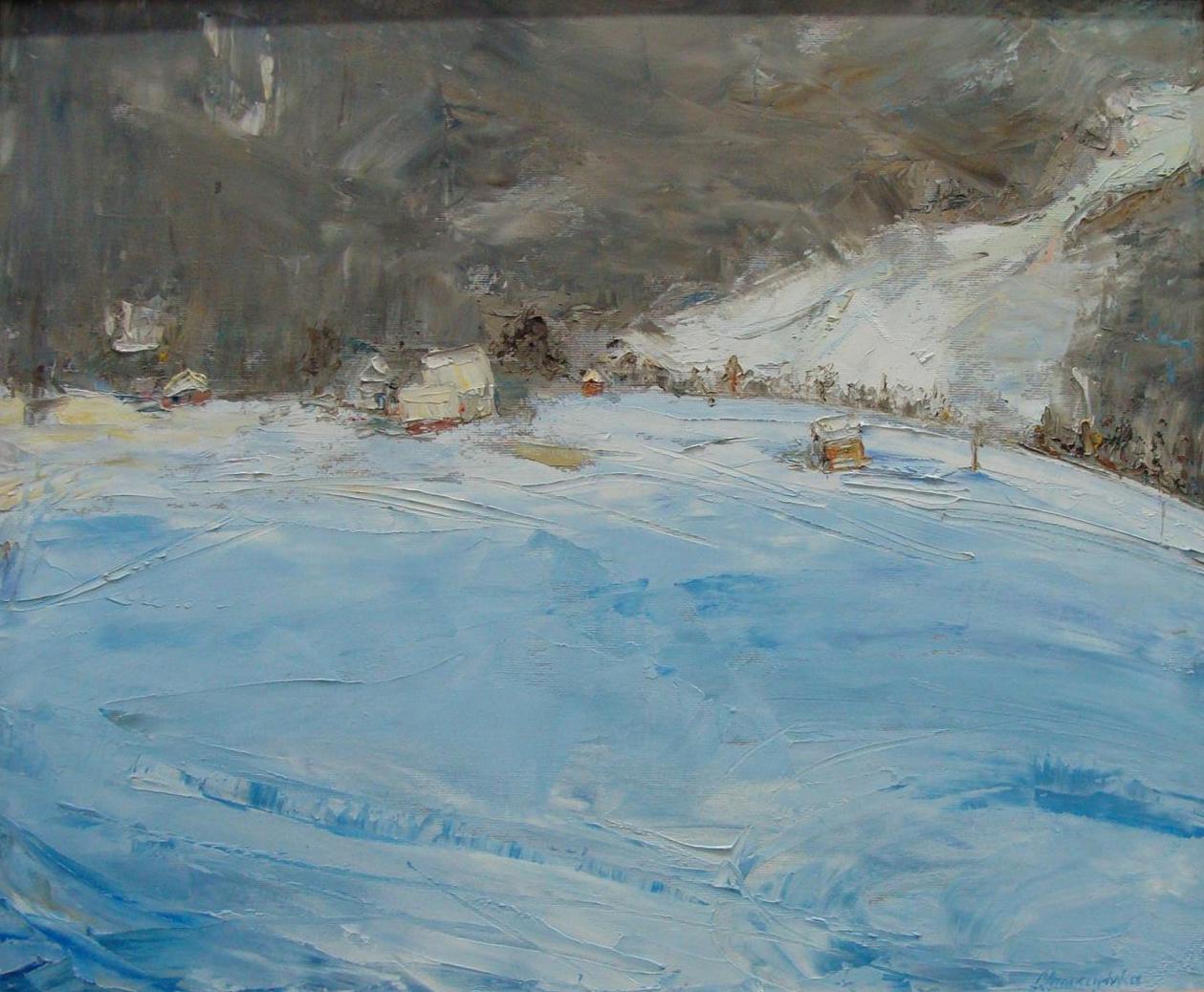 2015 Zima w Brennej 50x40