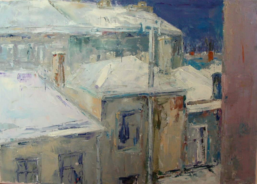 2017 Miasto zimą III 70x50