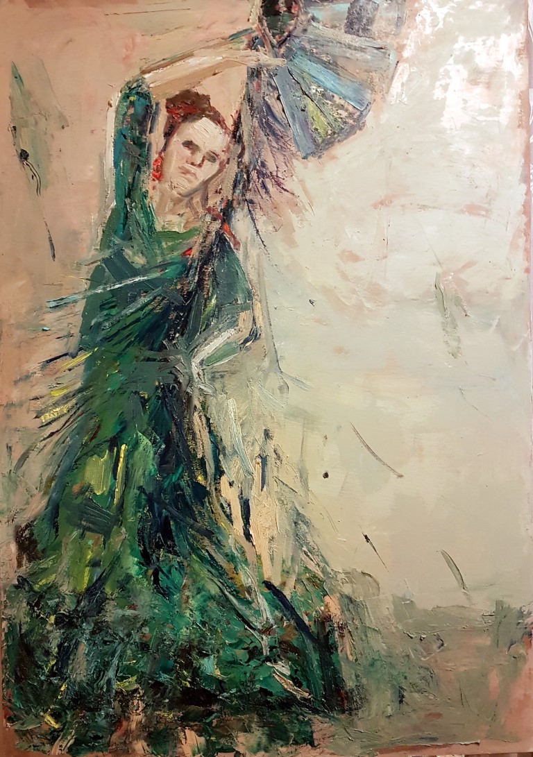 2018 Flamenko 70x100