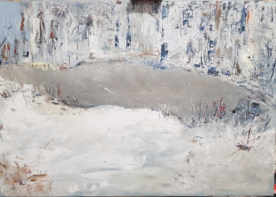 2023 Zimowy staw 100x70